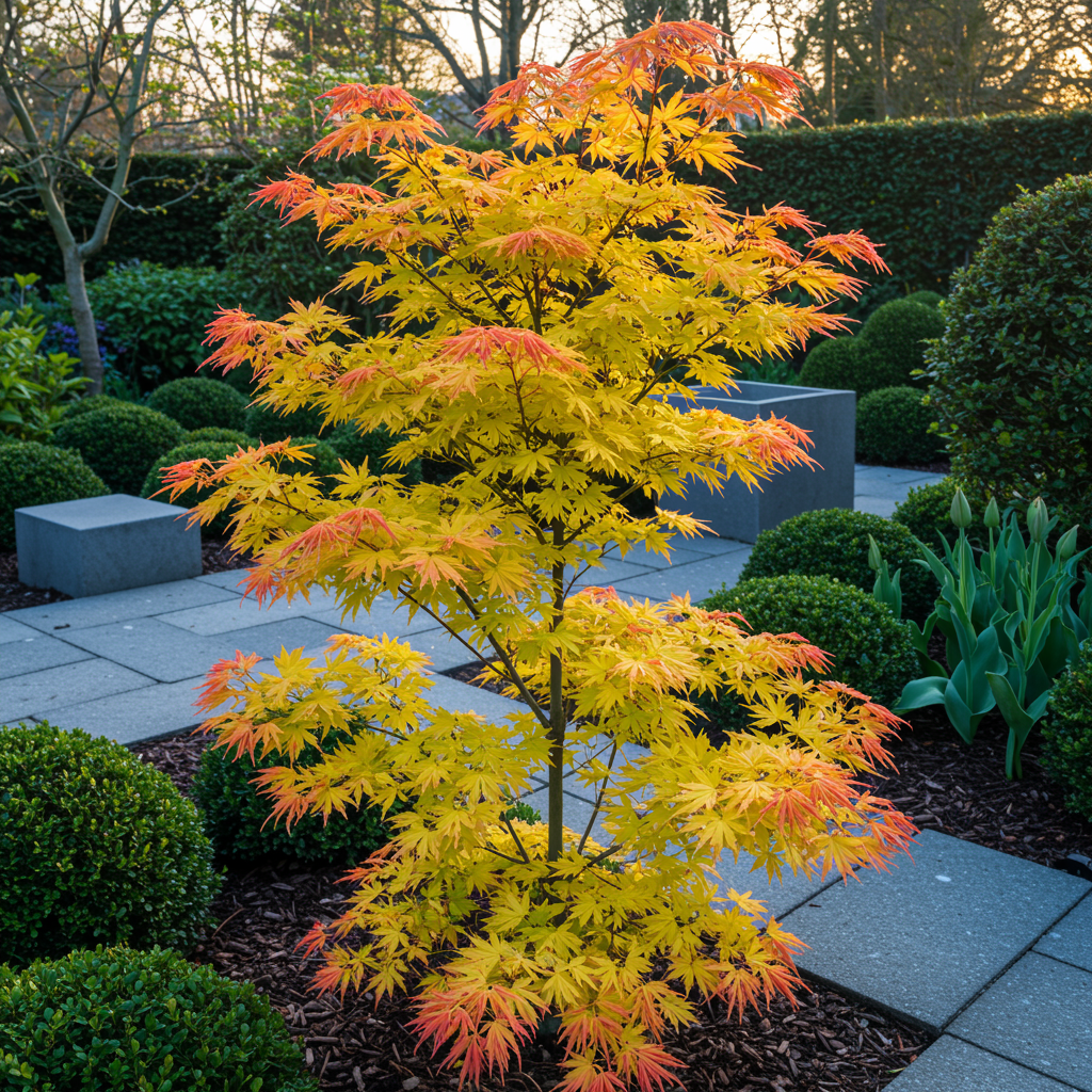 Terrasplant - Japanse Esdoorn - Acer palmatum Orange Dream - Forestbloom