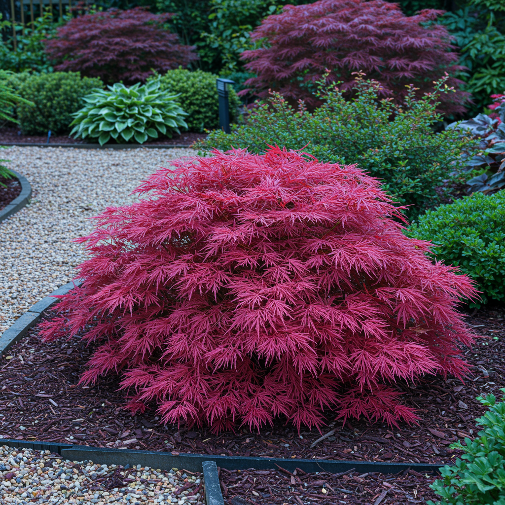 Terrasplant - Japanse Esdoorn - Acer palmatum Pink Dwarf - 2 Planten - Forestbloom