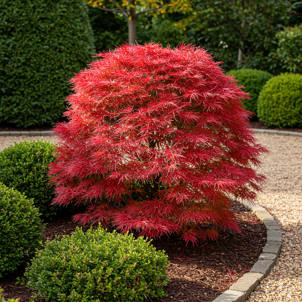 Terrasplant - Japanse Esdoorn - Acer palmatum Shaina - Forestbloom