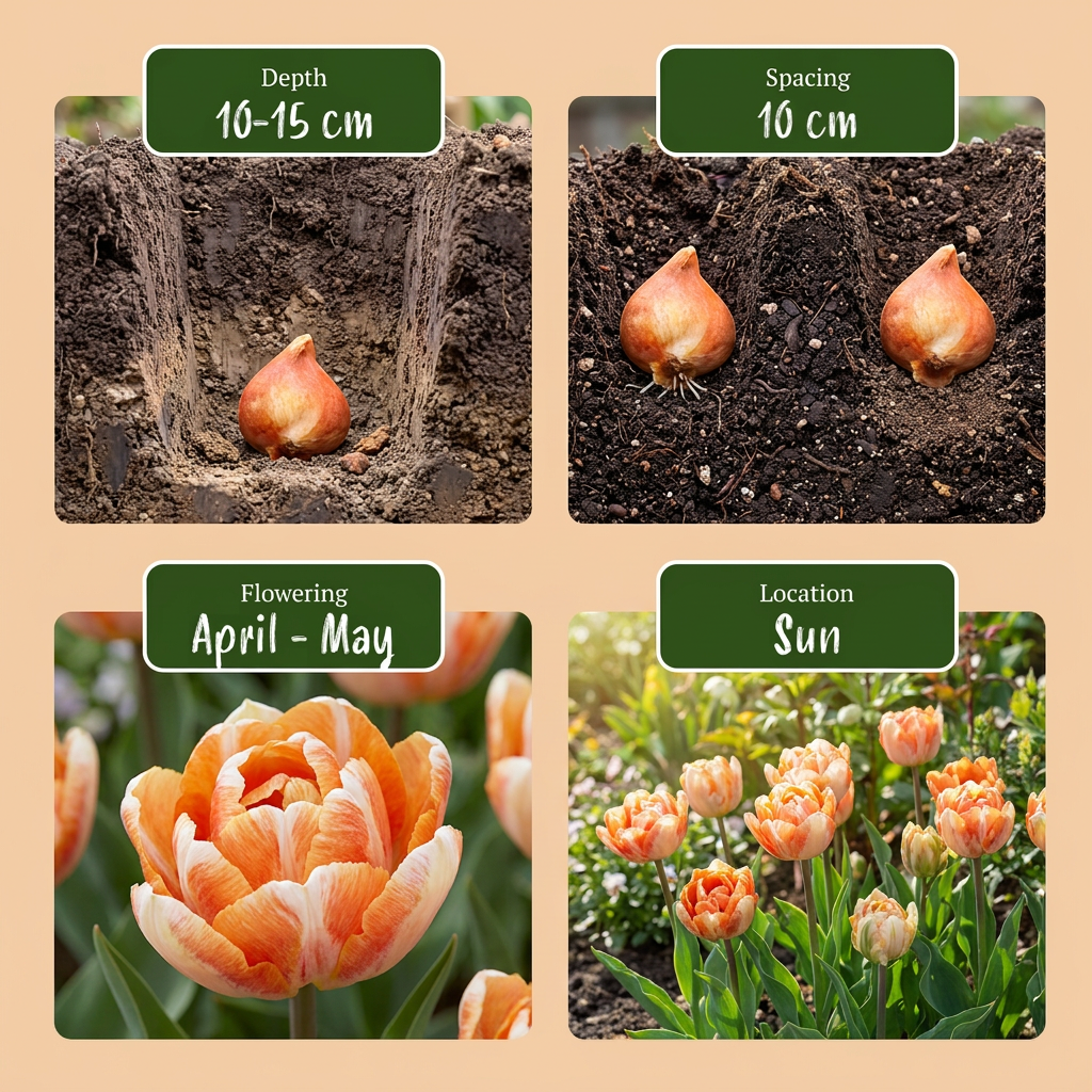 96x Tulipa Candle Light - Tulp Kaarslicht - Diversen - Voorjaarsbloeier - Bolmaat 11/12
