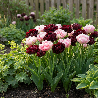 96x Tulipa Sweet Desire mix - Tulp Sweet Desire mix - Diversen - Voorjaarsbloeier - Bolmaat 11/12