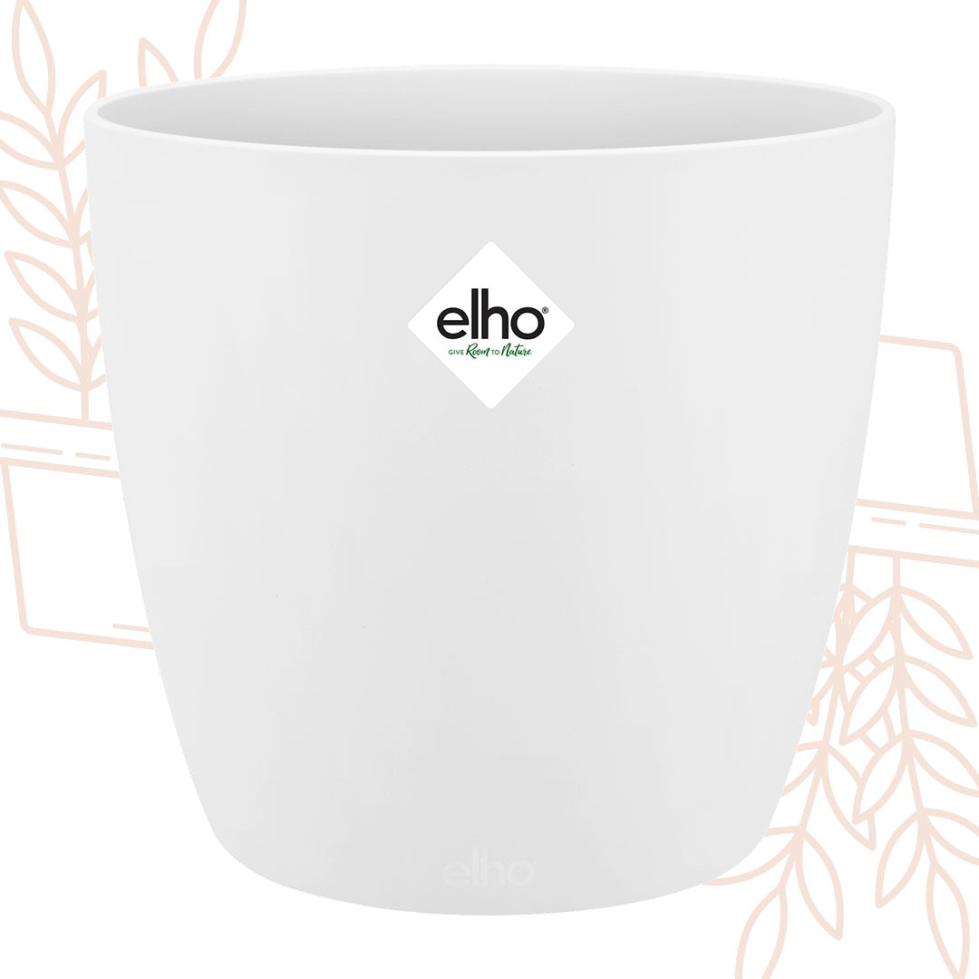 Pot elho Brussels Round White D30 x H27