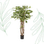 kunstplant - Ficus liana  - Vioolbladplant - 140 cm - Forest Plants