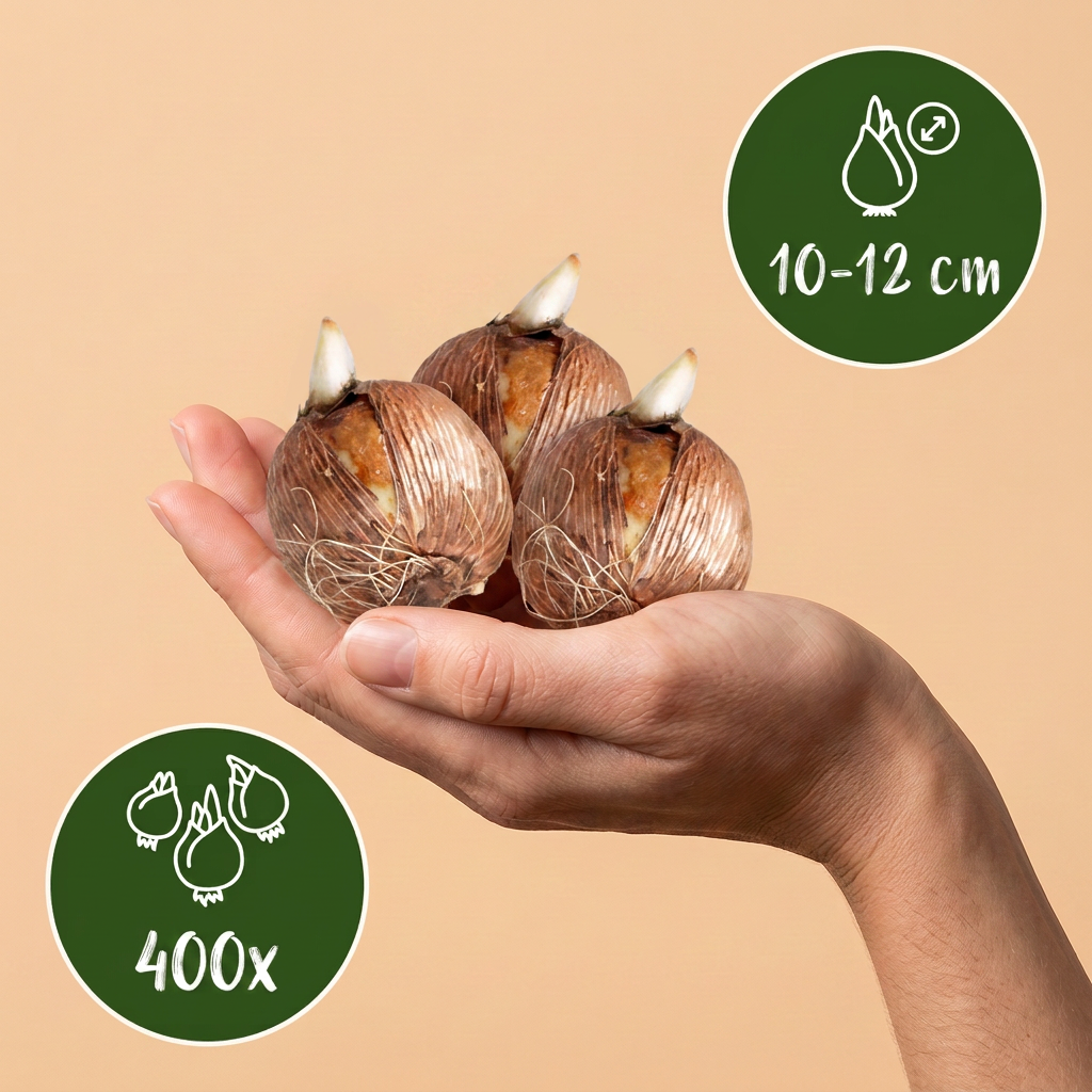 400x Bollenschadutuin - Diversen - Zomerbloeier - Bolmaat 10/12