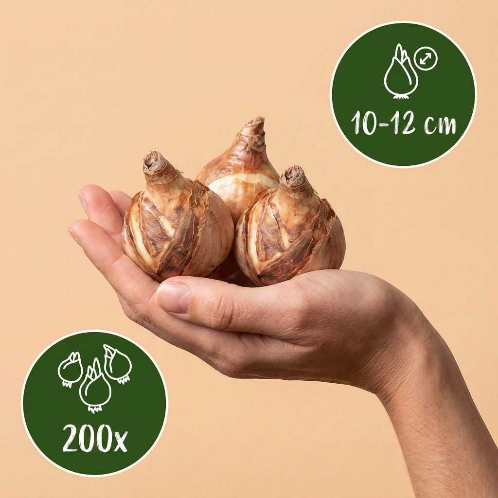 200x Narcissus Tete- A -Tete - Dwergnarscis Tête-à-Tête - Geel - Voorjaarsbloeier - Bolmaat 10/12