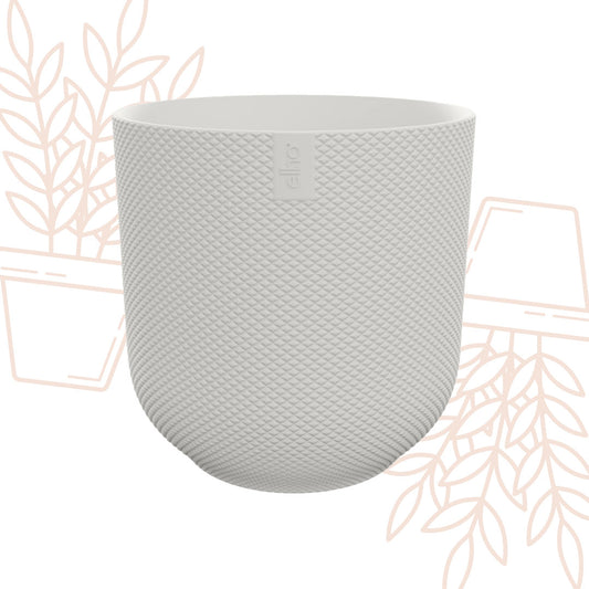 Pot elho Jazz Round white - D14 x H13