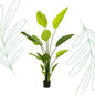 Kunstplant - Strelitzia Nicolai - Paradijsvogelbloem - 150 cm - Forest Plants