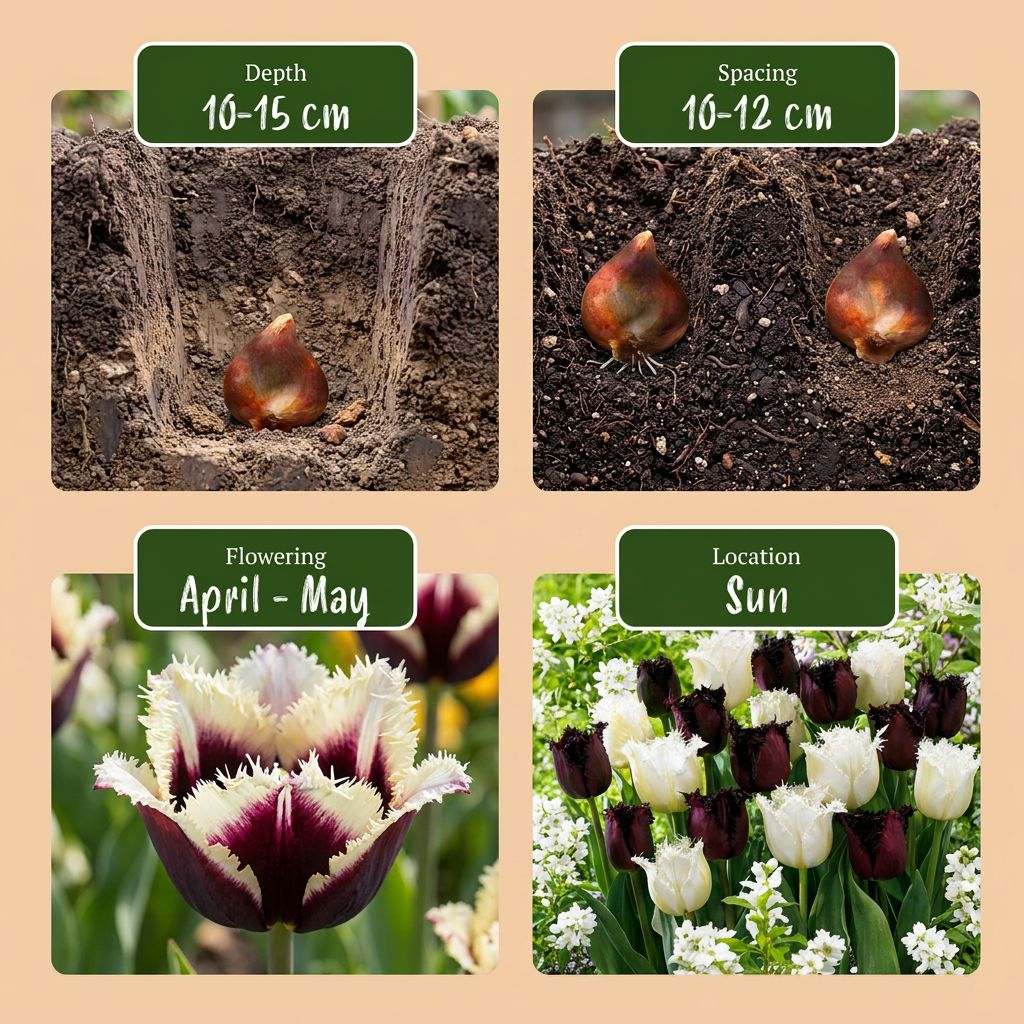 60x Tulipa Breakdance mix - Tulp Breakdance mix - Diversen - Voorjaarsbloeier - Bolmaat 11/12