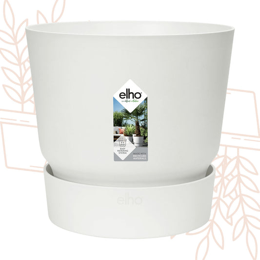 Pot elho Greenville Round white - D14 x H13
