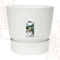 Pot elho Greenville Round white - D14 x H13