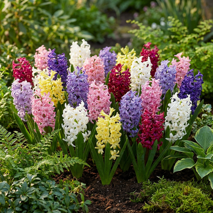 80x Hyacinthus mix - Hyacint mix - Diversen - Voorjaarsbloeier - Bolmaat 14/15