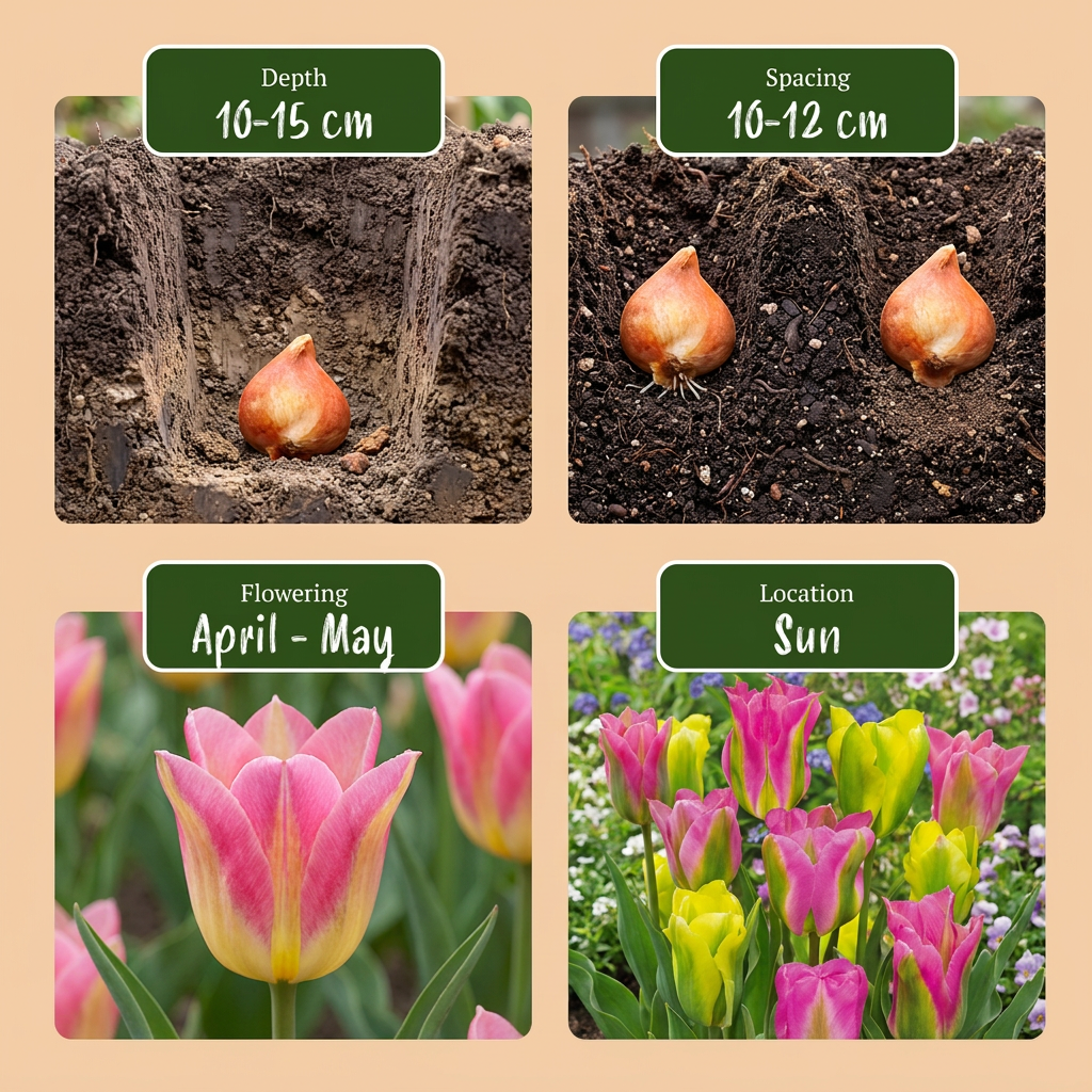 24x Tulipa Strawberry Lemonade - Tulp Aardbeienlimonade - Diversen - Voorjaarsbloeier - Bolmaat 11/12