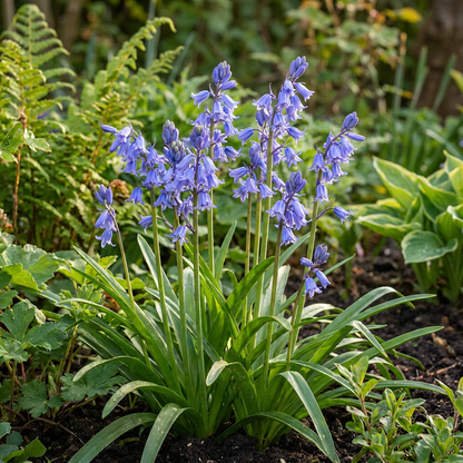 160x Hyacinthoides non Scripta - Wilde hyacint - Blauw - Verwilderingsbol - Bolmaat 7/8