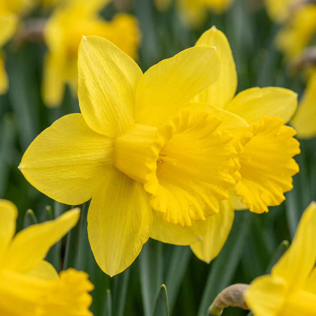 30x Narcissus Carlton - Gele narcis - Geel - Voorjaarsbloeier - Bolmaat 12/14