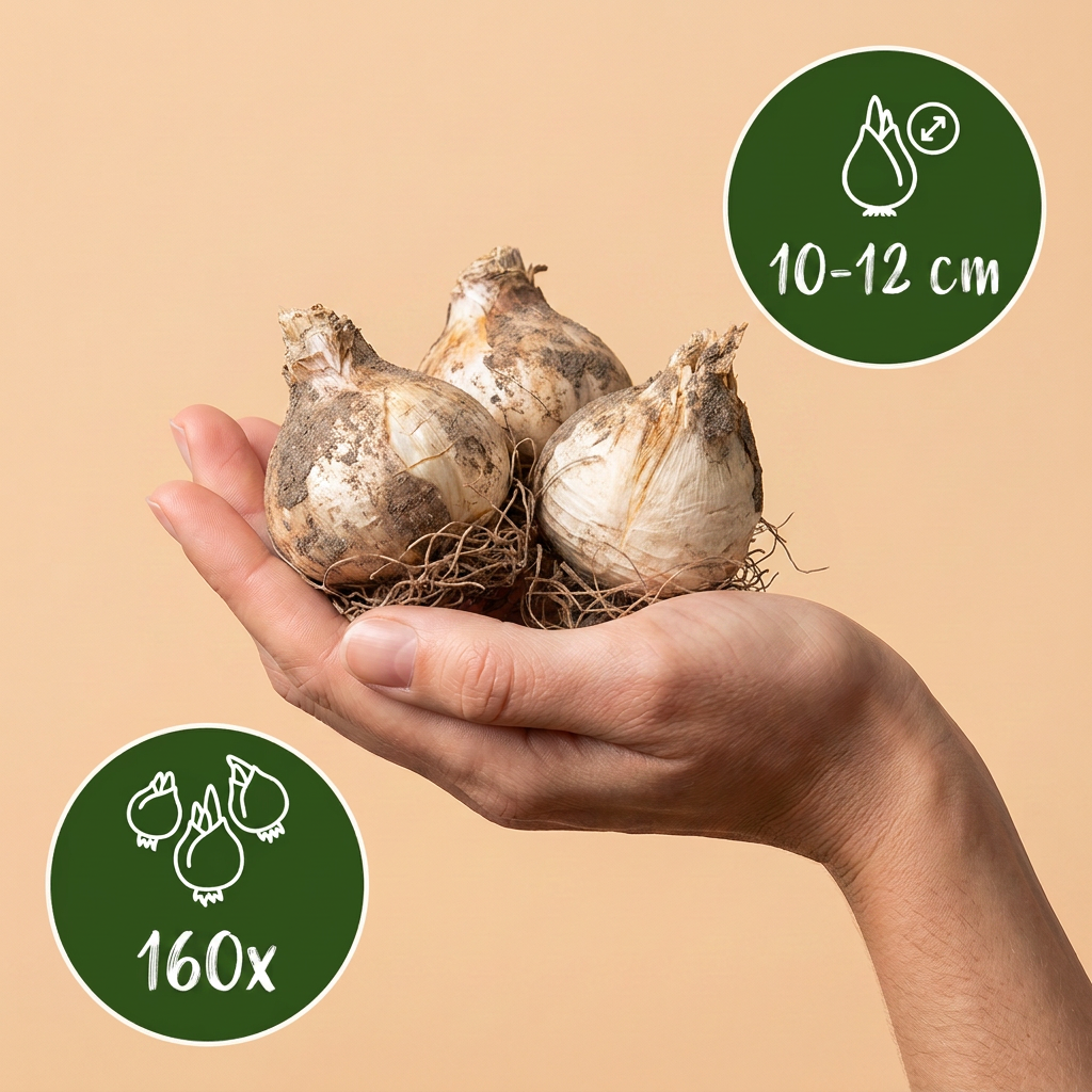 160x Allium Purple Rain - Sierui - Paars - Zomerbloeier - Bolmaat 10/12