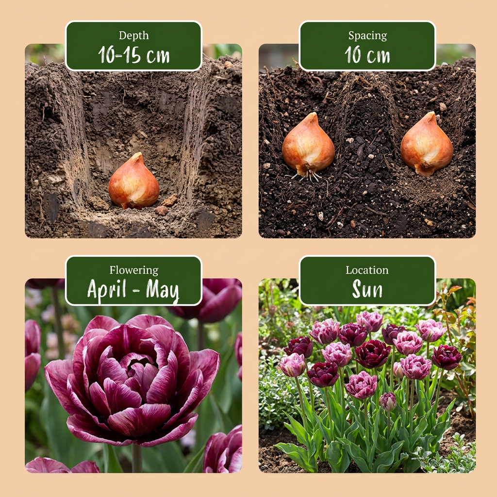 24x Tulipa Sweet Desire mix - Tulp Sweet Desire mix - Diversen - Voorjaarsbloeier - Bolmaat 11/12