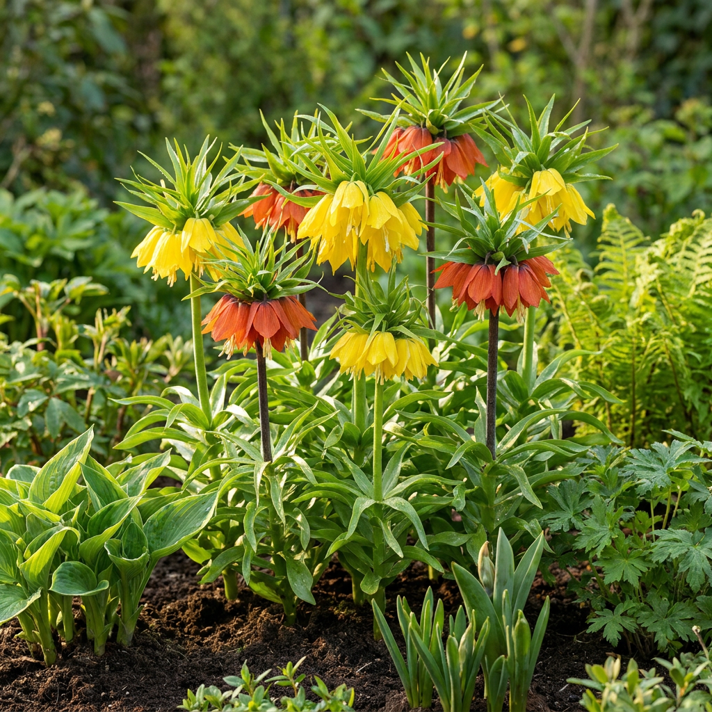12x Fritillaria Imperialis Mix - Keizerskroon mix - Diversen - Voorjaarsbloeier - Bolmaat 18/20