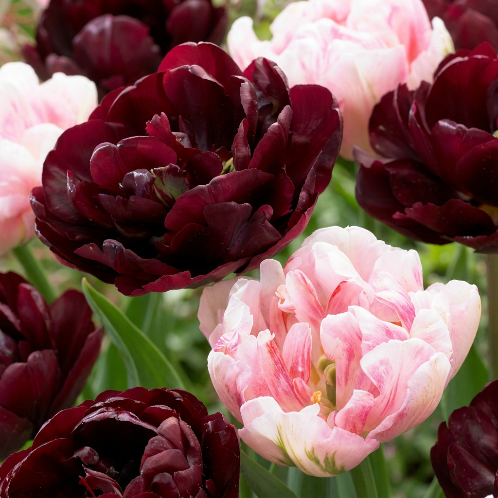 24x Tulipa Sweet Desire mix - Tulp Sweet Desire mix - Diversen - Voorjaarsbloeier - Bolmaat 11/12
