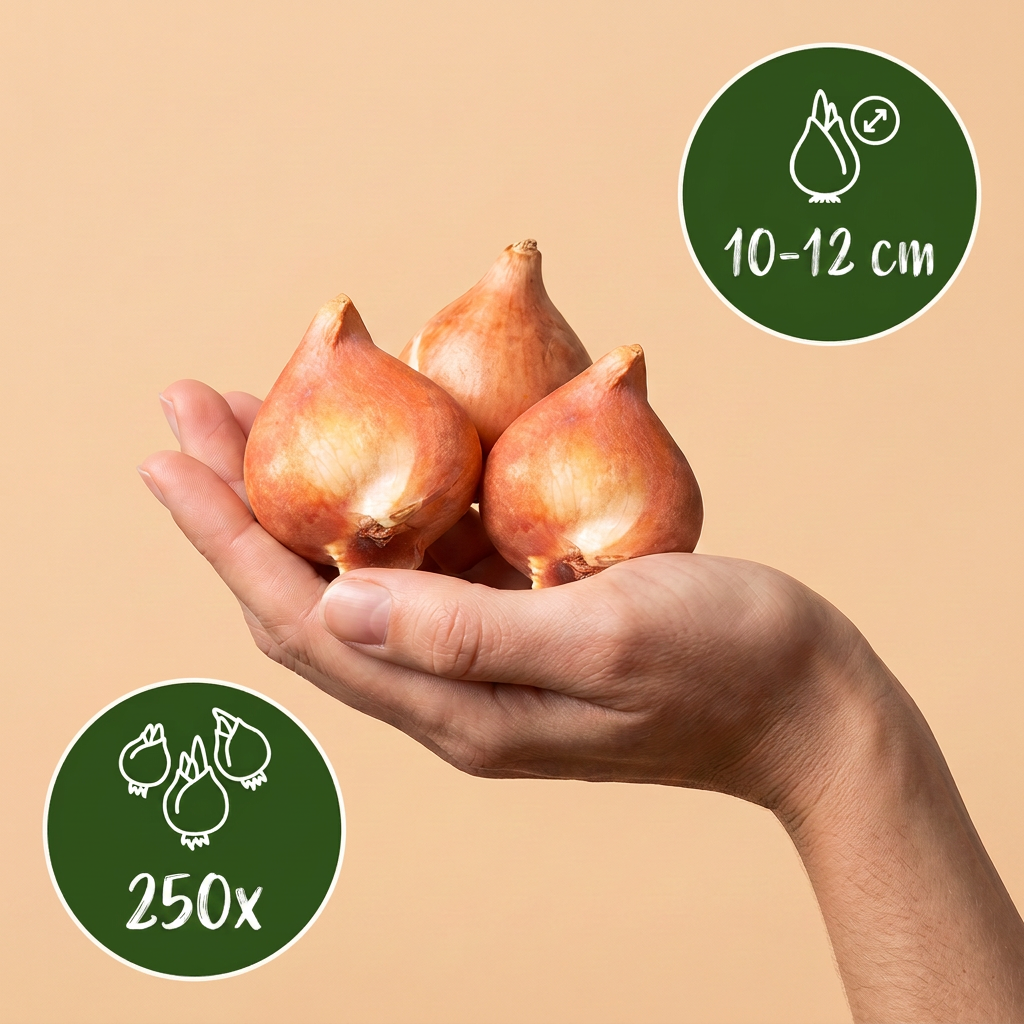 250x Bulb Garden Blue - Blauwe bollentuinmix - Diversen - Zomerbloeier - Bolmaat 10/12
