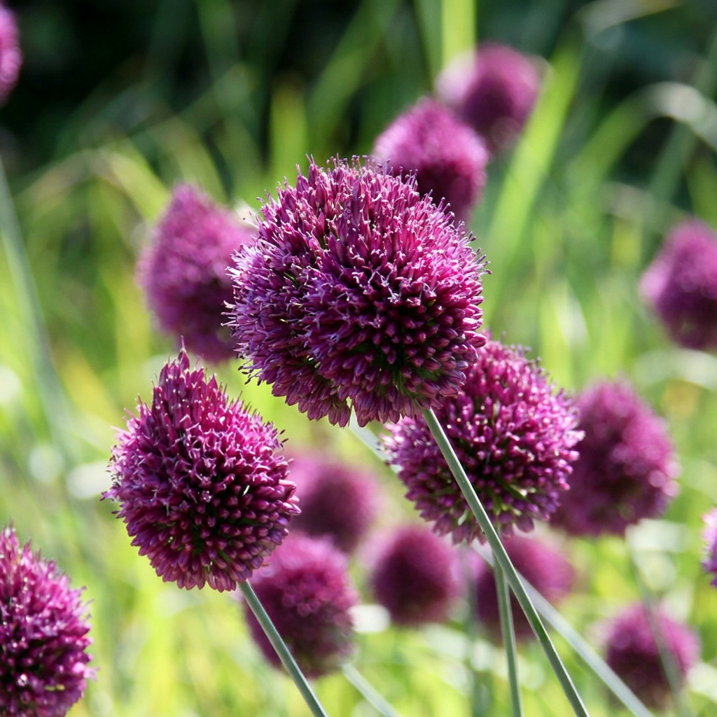 400x Allium Sphaerocephalon - Kogellook - Paars - Zomerbloeier - Bolmaat 5/6