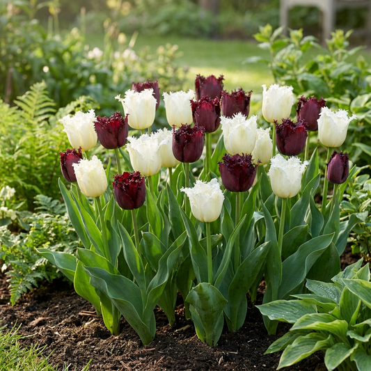 60x Tulipa Breakdance mix - Tulp Breakdance mix - Diversen - Voorjaarsbloeier - Bolmaat 11/12