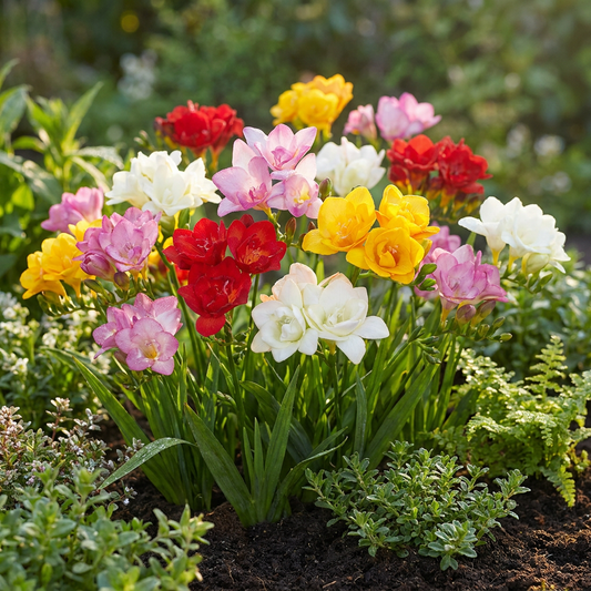 320x Freesia Double Mix - Dubbele fresia - Diversen - Snijbloem - Bolmaat 5/+