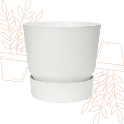 Pot elho Greenville Round white - D24 x H23