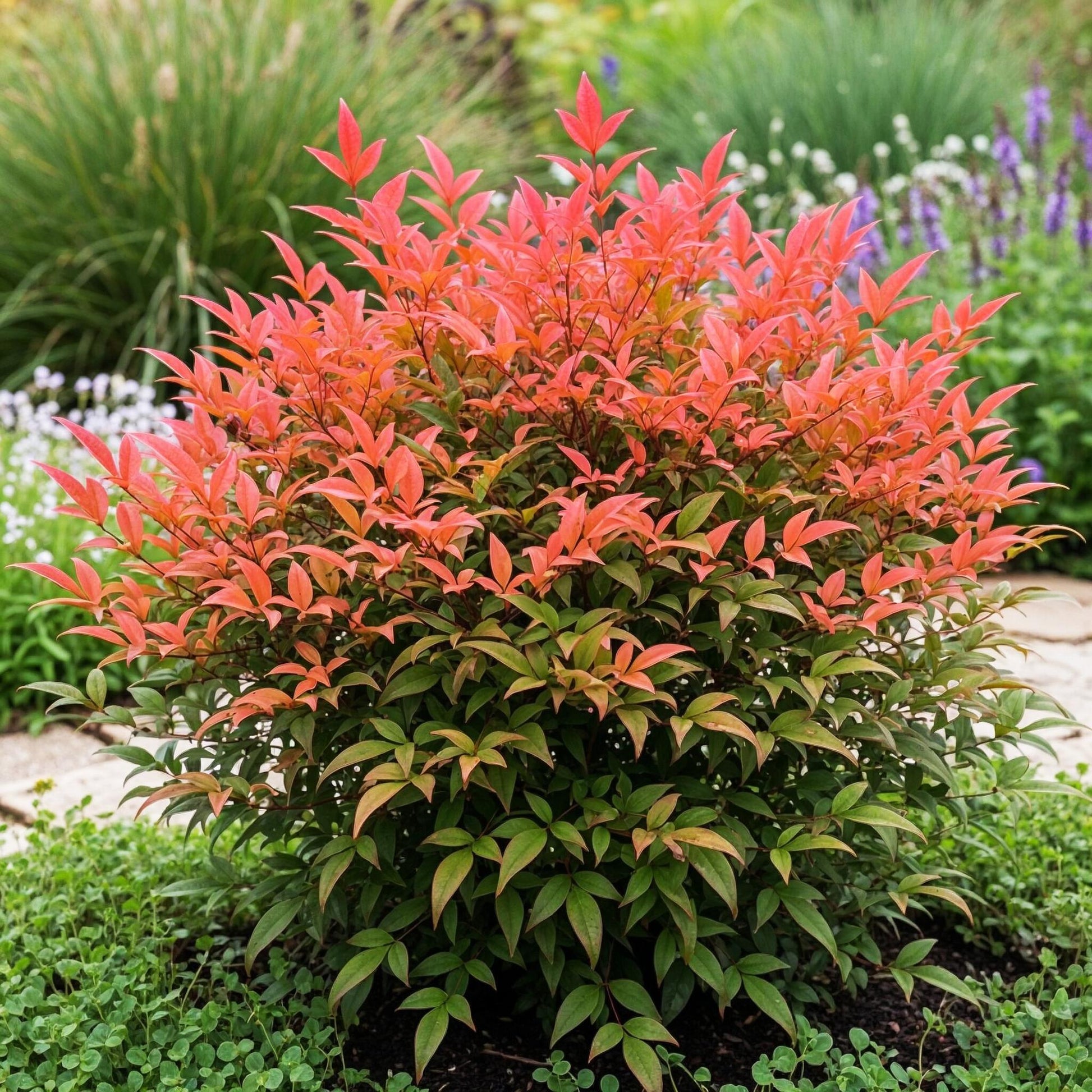 Tuinplant - Nandina Obsessed - 2 Planten - Weinig Onderhoud - Forestbloom