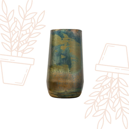 Vaas Elisa Vintage Green - D29 x H50 - Forestbloom